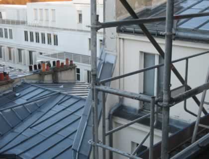 Rénovation toiture à Paris par RD couvreur